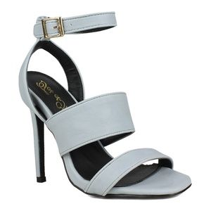 Salami-03 Dual Strap Women's High Heel Sandal